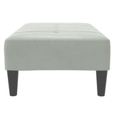 Voetenbank 77X55X31 Cm Fluweel