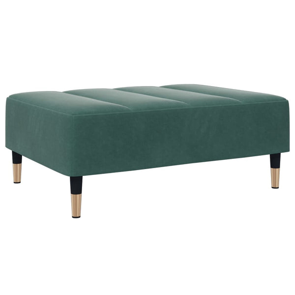 Voetenbank 77X55X31 Cm Fluweel
