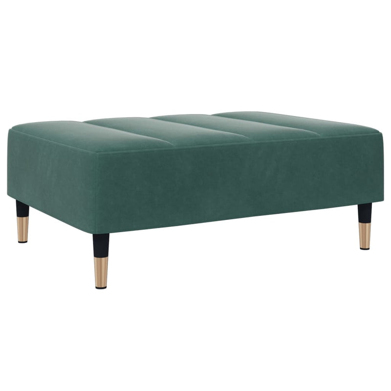 Voetenbank 77X55X31 Cm Fluweel