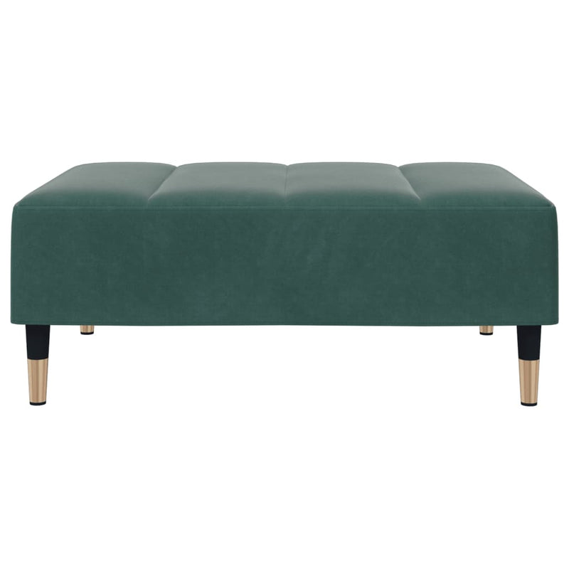 Voetenbank 77X55X31 Cm Fluweel