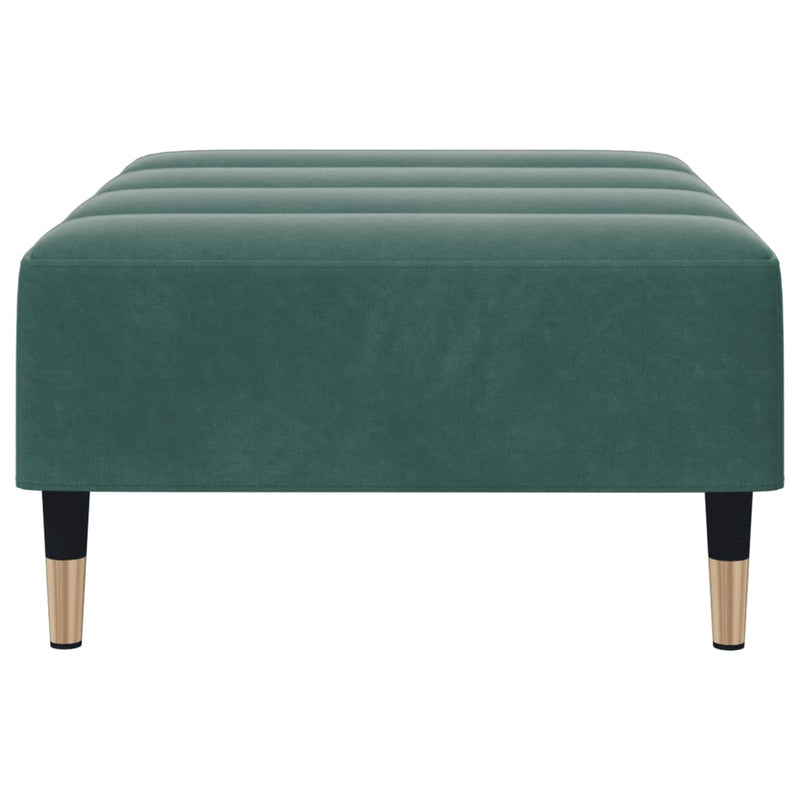 Voetenbank 77X55X31 Cm Fluweel