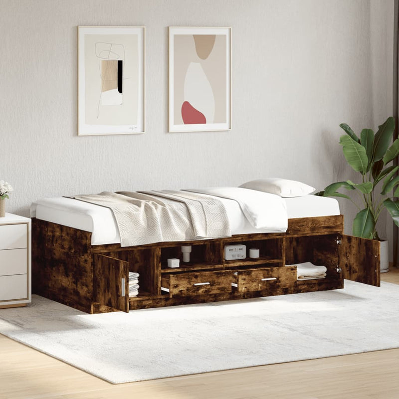 Slaapbank Met Lades Zonder Matras Kleurig