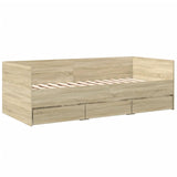 Slaapbank Met Lades Zonder Matras Kleurig