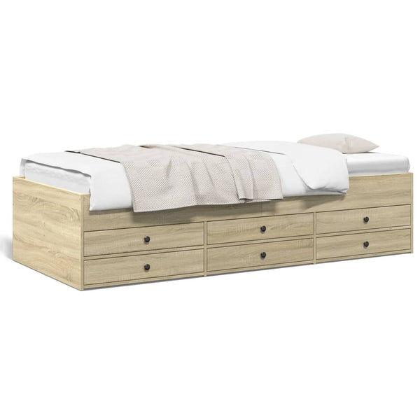 Slaapbank Met Lades Zonder Matras Kleurig