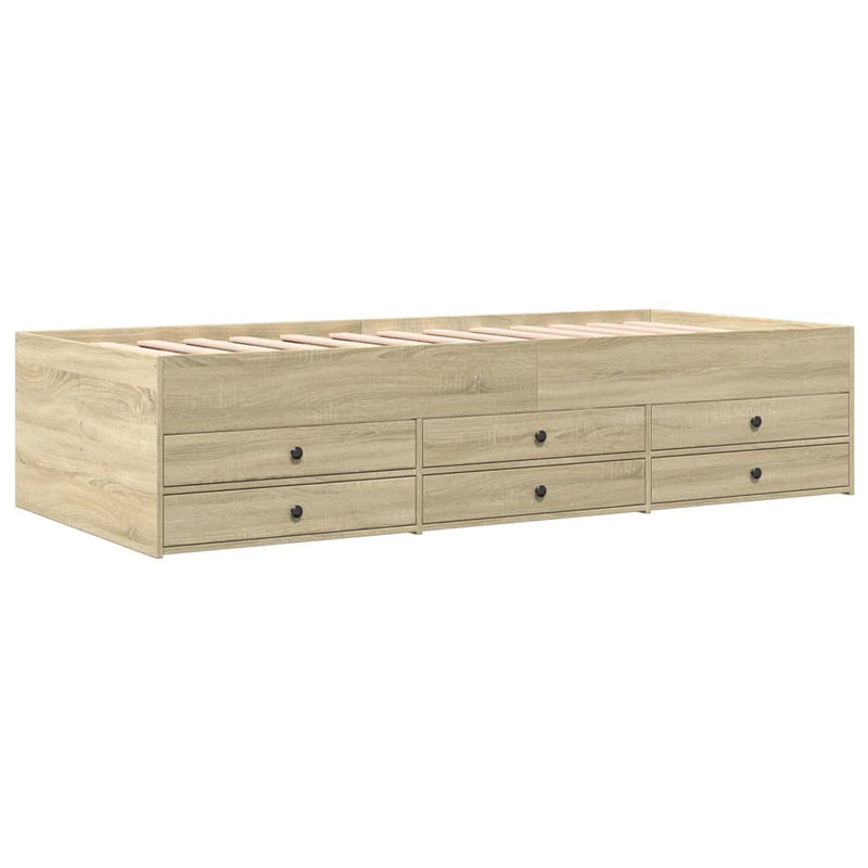 Slaapbank Met Lades Zonder Matras Kleurig