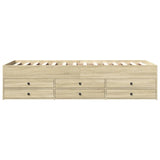 Slaapbank Met Lades Zonder Matras Kleurig