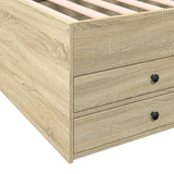 Slaapbank Met Lades Zonder Matras Kleurig