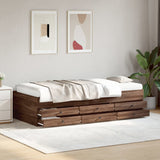 Slaapbank Met Lades Zonder Matras Kleurig