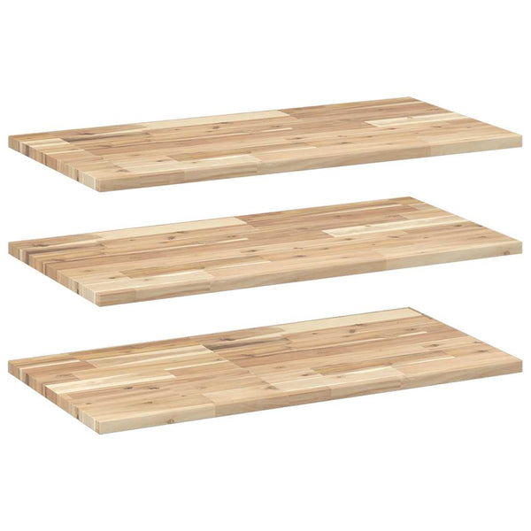 Wandschappen Zwevend Onbehandeld Acaciahout Naturel