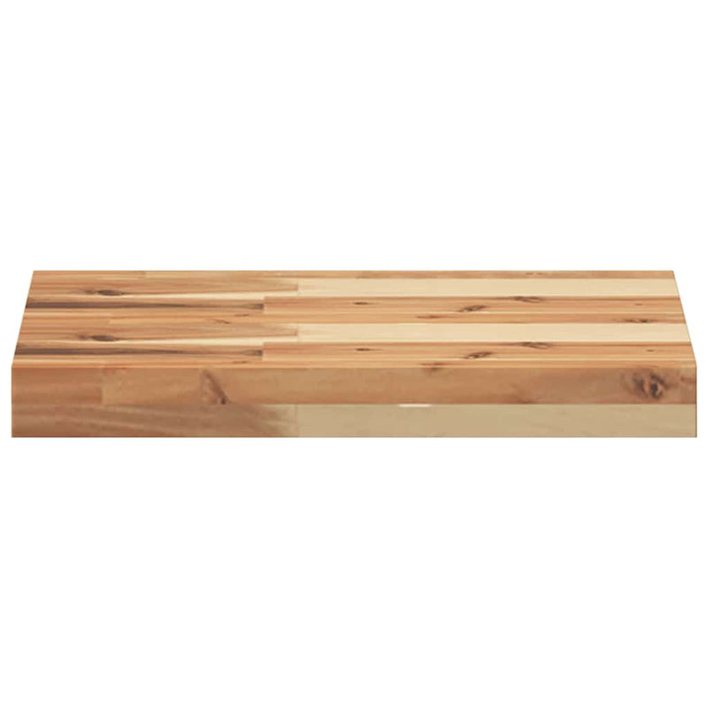 Wandschap Zwevend Olieafwerking Massief Acaciahout Olie-Afwerking