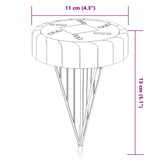 Grondlampen Solar Met Grondpennen Warmwit