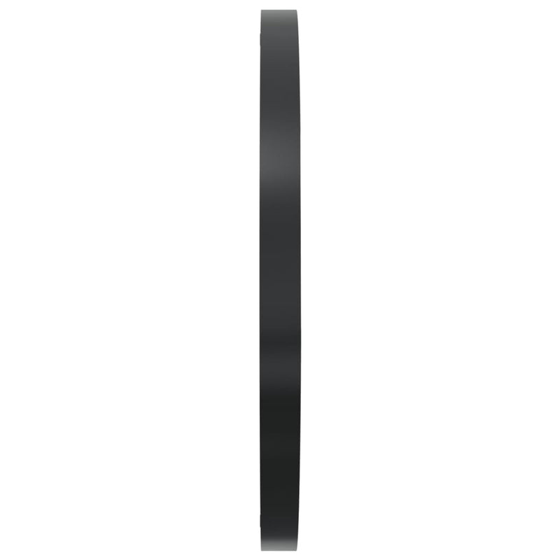 Wandklok Ø35 Cm Ijzer En Eikenhout
