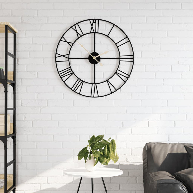 Wandklok Metaal Kleurig