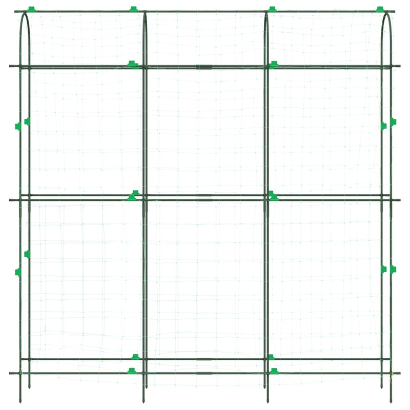 Plantenklimrek U-Vorm 181X31X182,5 Cm Staal
