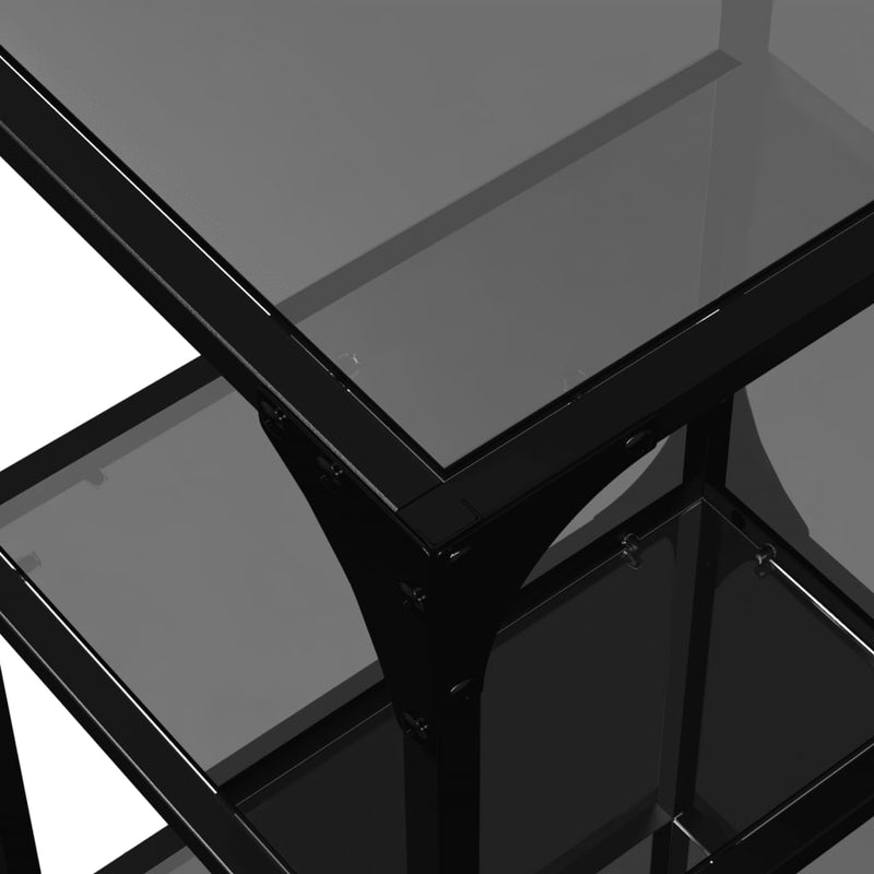 Opbergrek Met Glazen Blad Staal