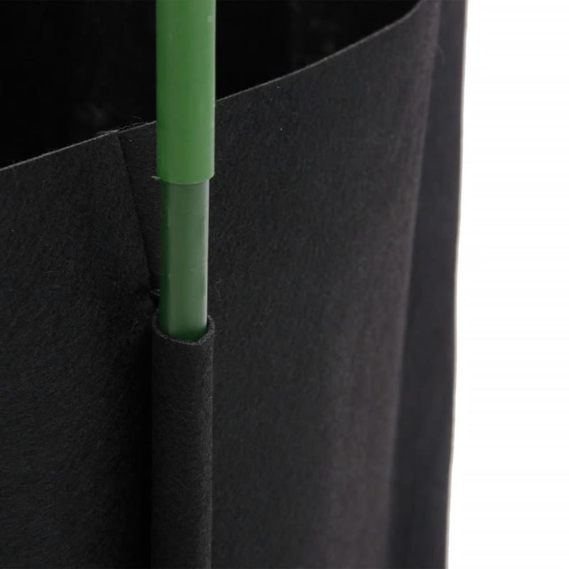 Tomatenkooien Met Plantenzak Staal En Polypropeen