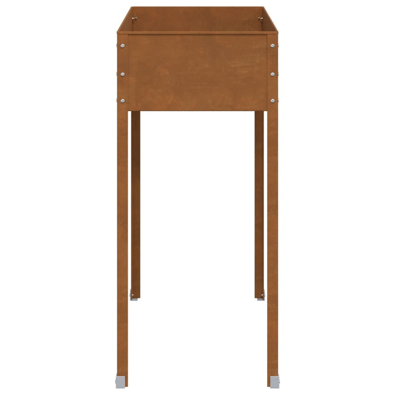 Plantenbak 100,5X40,5X90 Cm Weervast Staal