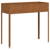 Plantenbak 100,5X40,5X90 Cm Weervast Staal