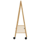 Kledingrek Met Schappen En Wielen 106X34X106,5 Cm