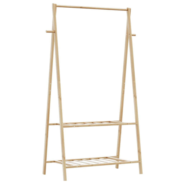 Kledingrek Met Schappen 96X45,5X150,5 Cm