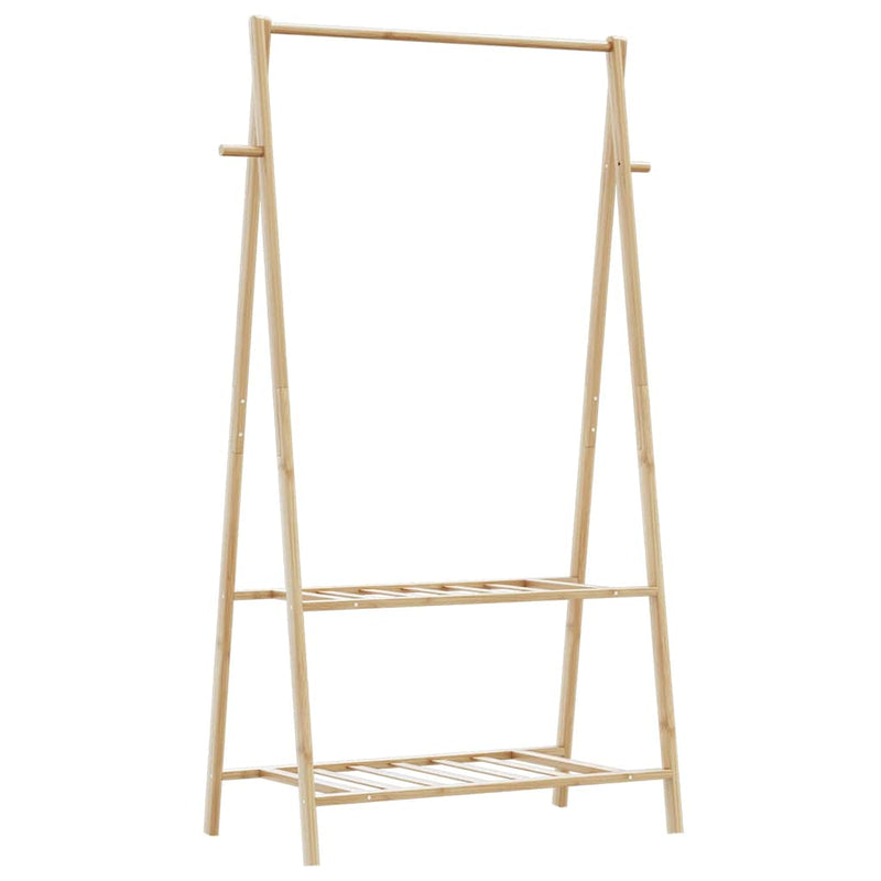 Kledingrek Met Schappen 96X45,5X150,5 Cm