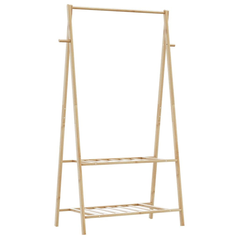 Kledingrek Met Schappen 96X45,5X150,5 Cm