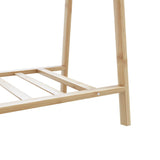 Kledingrek Met Schappen 96X45,5X150,5 Cm