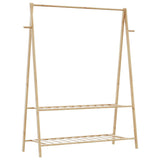 Kledingrek Met Schappen 96X45,5X150,5 Cm