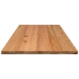 Bureaublad Rechthoekig 220X100X4Cm Massief Eikenhout Lichtbruin