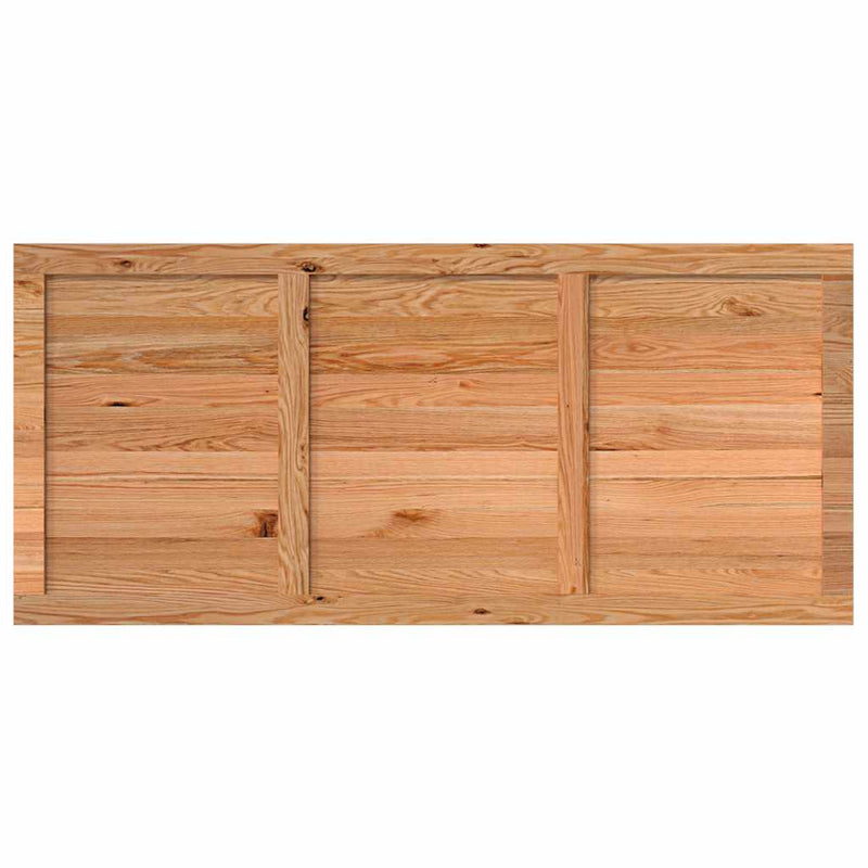Bureaublad Rechthoekig 220X100X4Cm Massief Eikenhout Lichtbruin