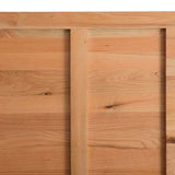 Bureaublad Rechthoekig 220X100X4Cm Massief Eikenhout Lichtbruin