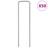 Grondharingen U-Vormig 15X3,5 Cm Gegalvaniseerd Staal