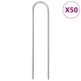 Grondharingen U-Vormig 15X3,5 Cm Gegalvaniseerd Staal