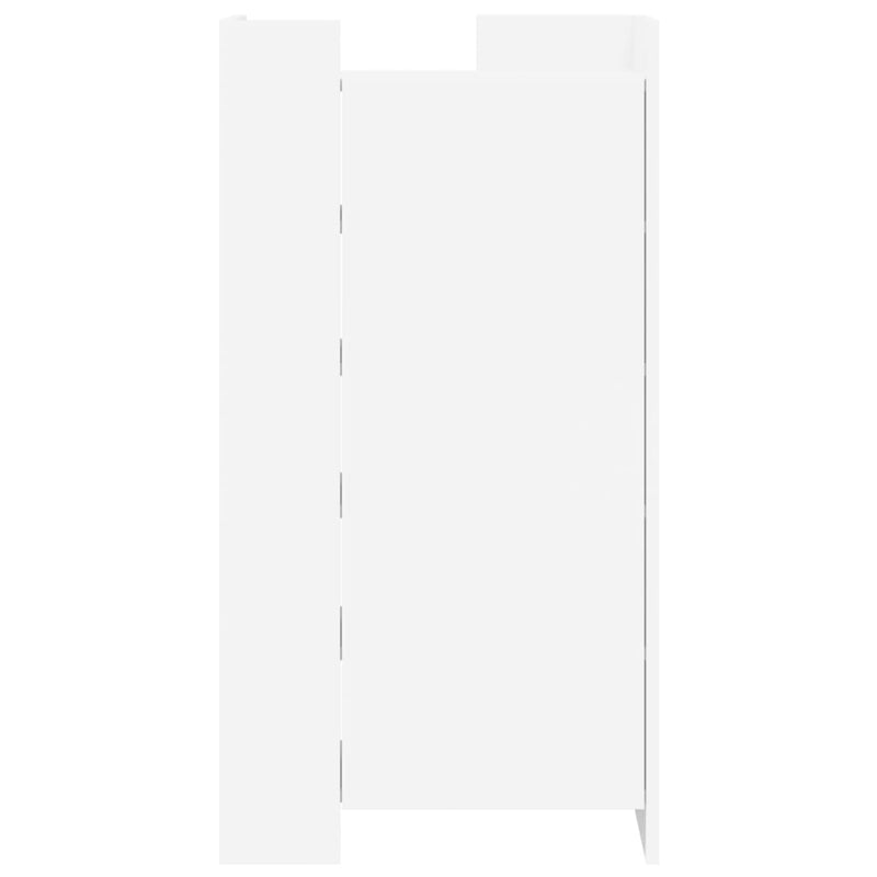 Schoenenkast 52X37,5X100 Cm Bewerkt Hout