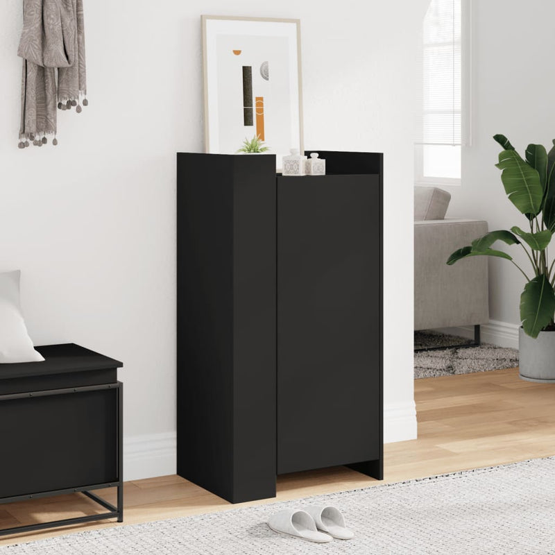 Schoenenkast 52X37,5X100 Cm Bewerkt Hout