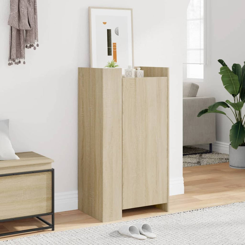 Schoenenkast 52X37,5X100 Cm Bewerkt Hout