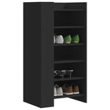 Schoenenkast 52X37,5X100 Cm Bewerkt Hout Eiken