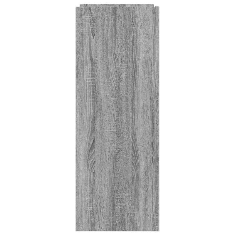 Schoenenkast 52X37,5X100 Cm Bewerkt Hout Eiken