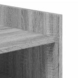 Schoenenkast 52X37,5X100 Cm Bewerkt Hout Eiken
