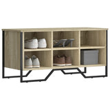 Schoenenkast 90X38X61,5 Cm Bewerkt Hout Kleurig