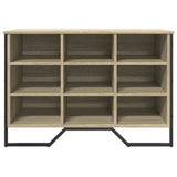 Schoenenkast 90X38X61,5 Cm Bewerkt Hout Kleurig