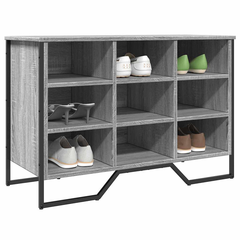 Schoenenkast 90X38X61,5 Cm Bewerkt Hout Kleurig