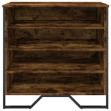 Schoenenkast 80X38X78 Cm Bewerkt Hout Kleurig