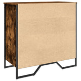 Schoenenkast 80X38X78 Cm Bewerkt Hout Kleurig