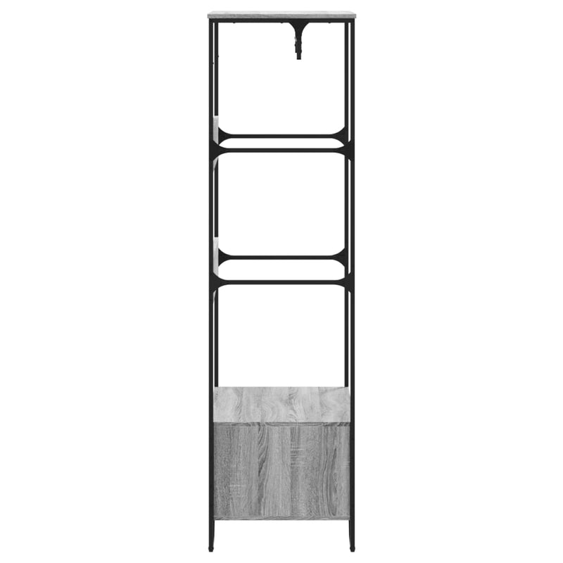 Kledingkast 90X50X180 Cm Bewerkt Hout Eikenkleurig
