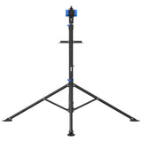 Fietsreparatiestandaard Inklapbaar 108-188 Cm Blauw Staal