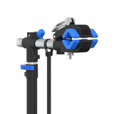 Fietsreparatiestandaard Inklapbaar 108-188 Cm Blauw Staal