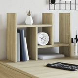Bureau Organiser 38,5X17X39 Cm Bewerkt Hout Kleurig