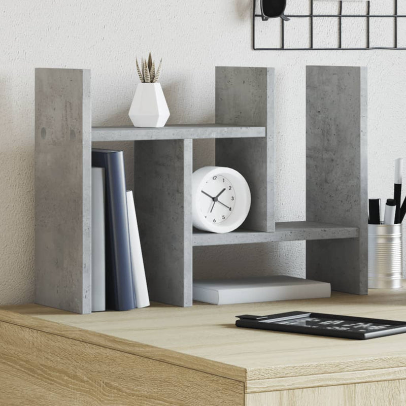 Bureau Organiser 38,5X17X39 Cm Bewerkt Hout Kleurig