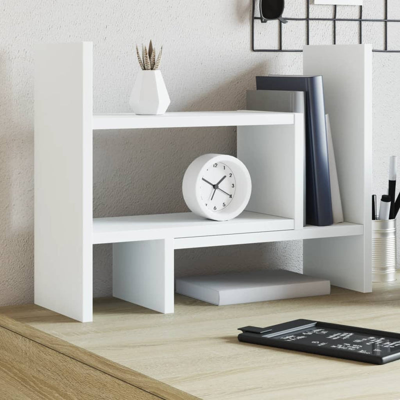 Bureau Organiser 38,5X17X39 Cm Bewerkt Hout Kleurig